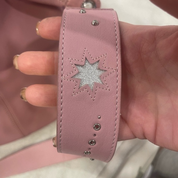 Longchamp leather Shoulder Bag - Soft Pink Handbag - Picture 16 of 16